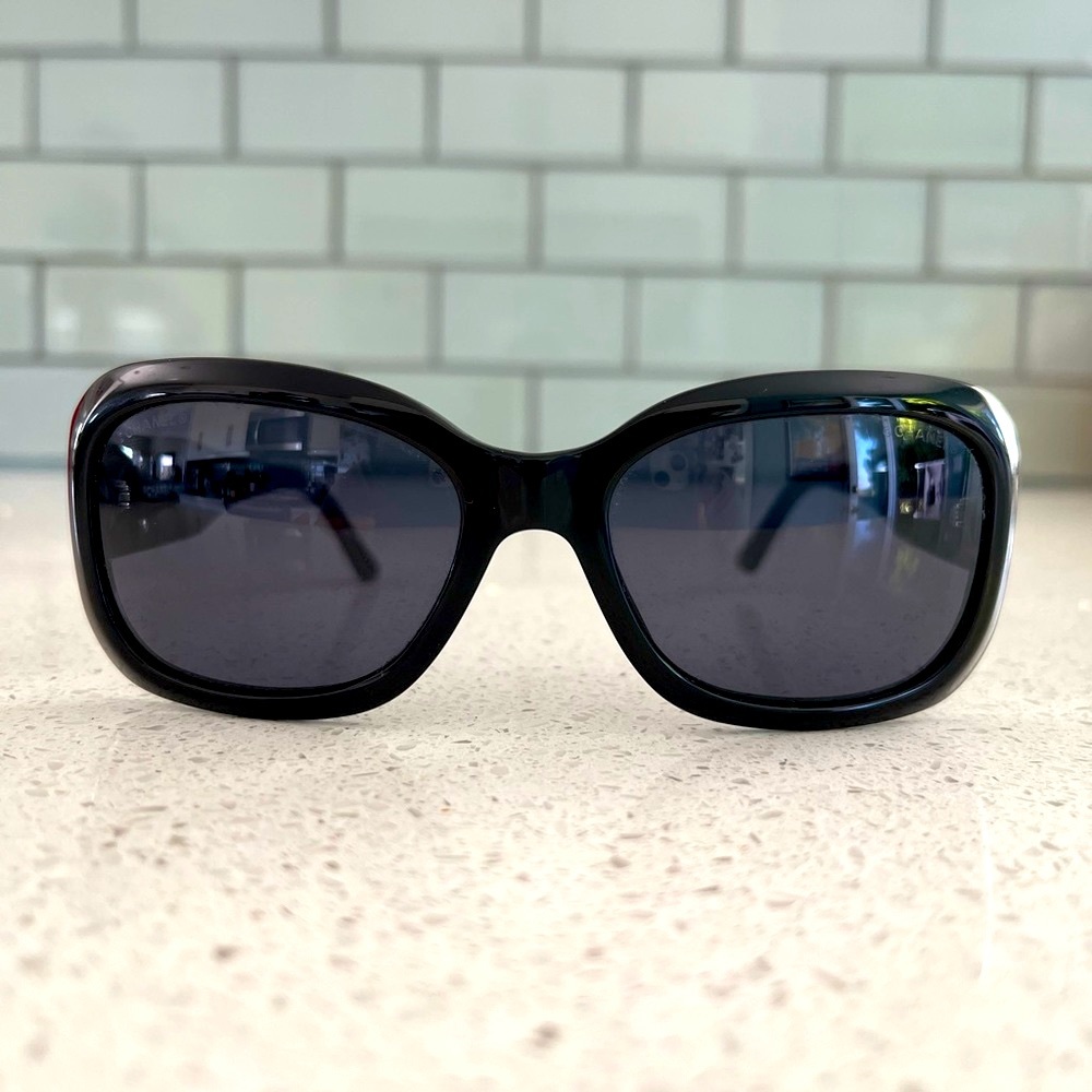 Chanel Oval Sunglasses